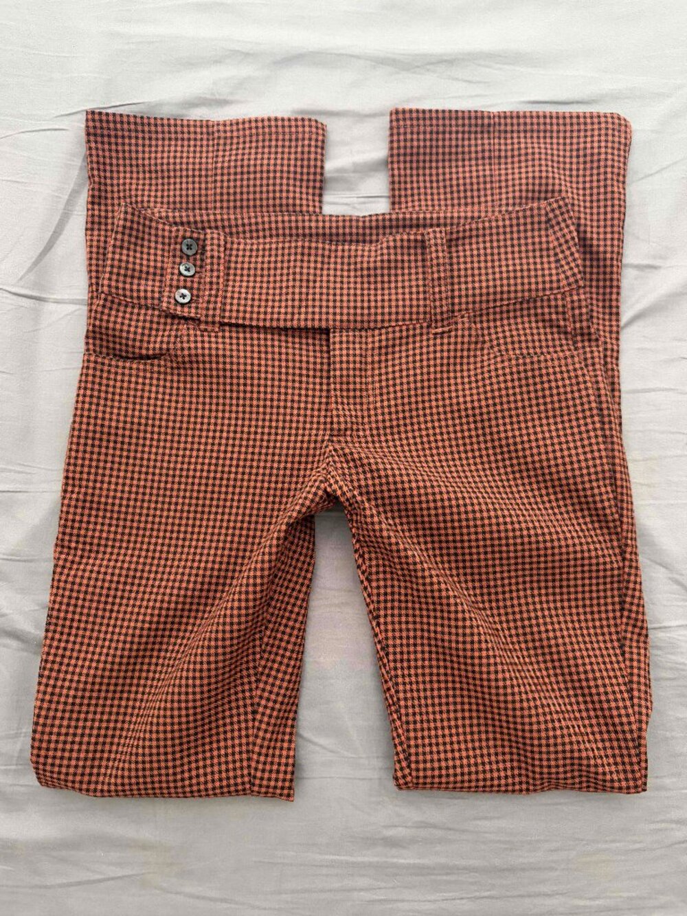 urban outfitters belted check trouser - 4